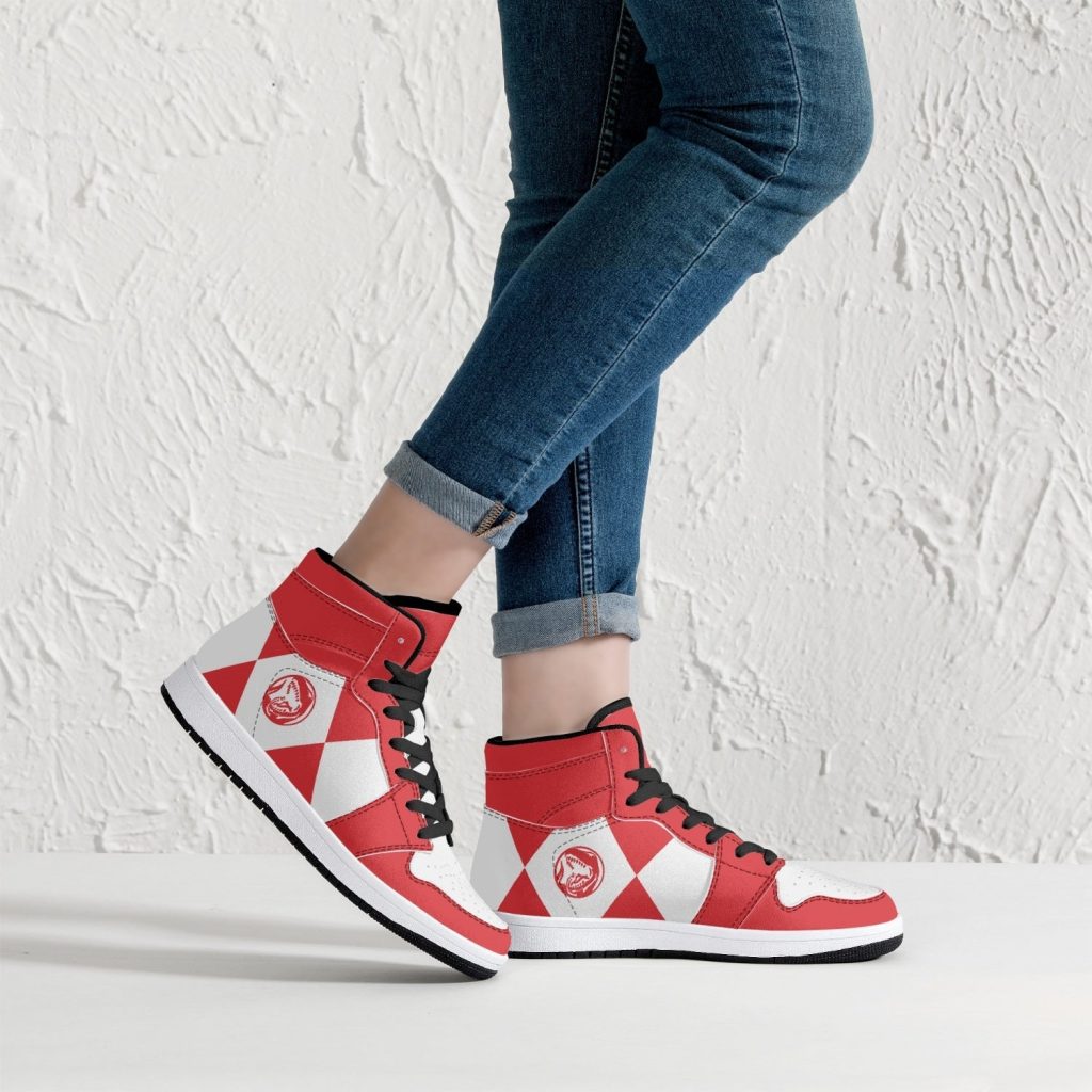 power rangers red j force shoes 5 - Anime Shoes UK Store