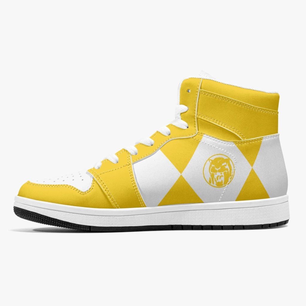 power rangers yellow j force shoes 10 - Anime Shoes UK Store