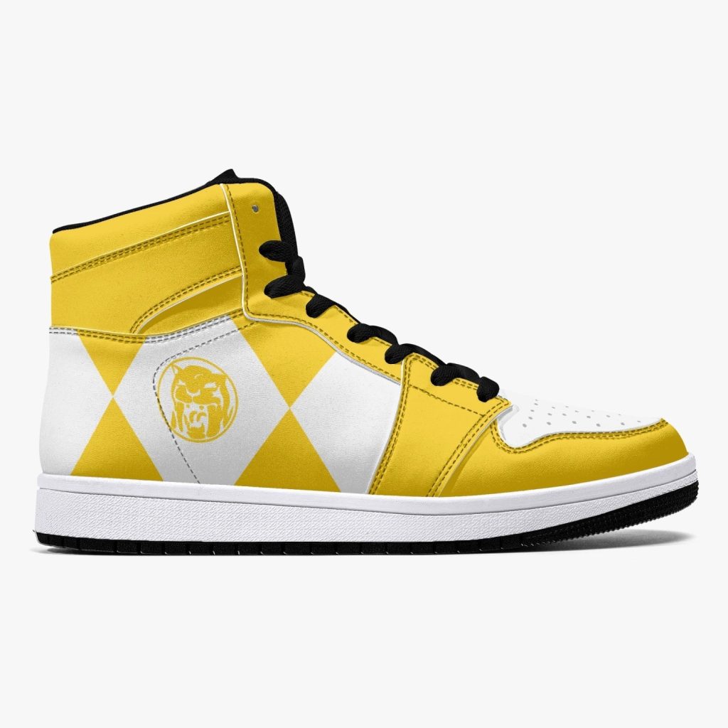 power rangers yellow j force shoes 2 - Anime Shoes UK Store