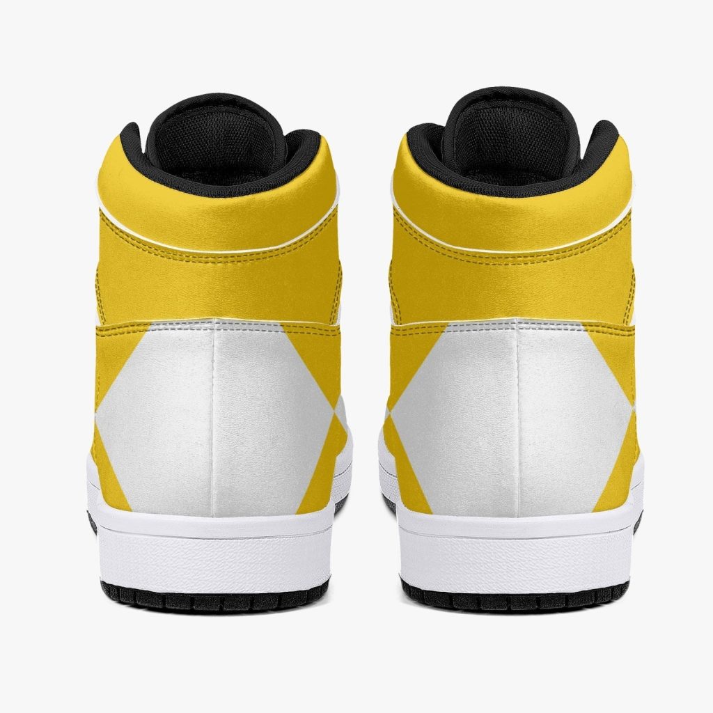 power rangers yellow j force shoes 4 - Anime Shoes UK Store