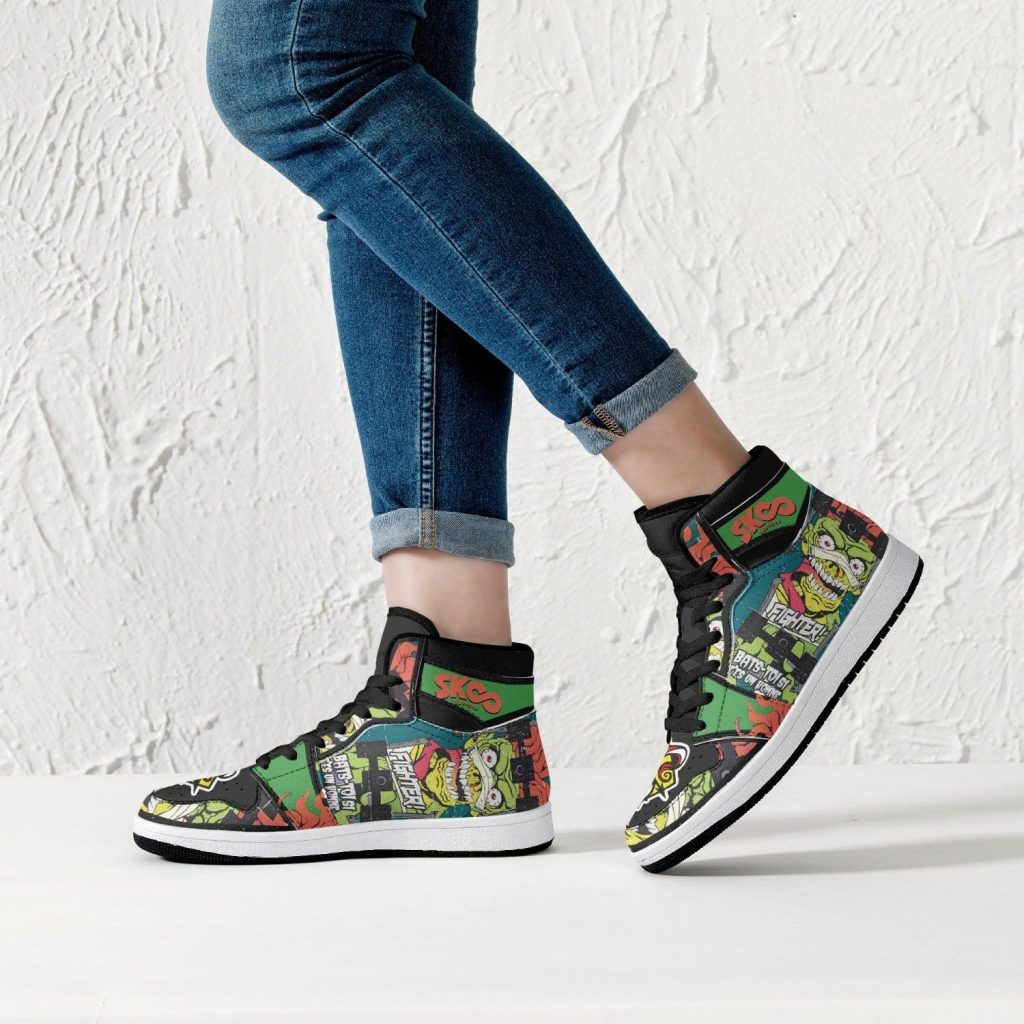 shadow sk8 the infinity j force shoes 8 - Anime Shoes UK Store