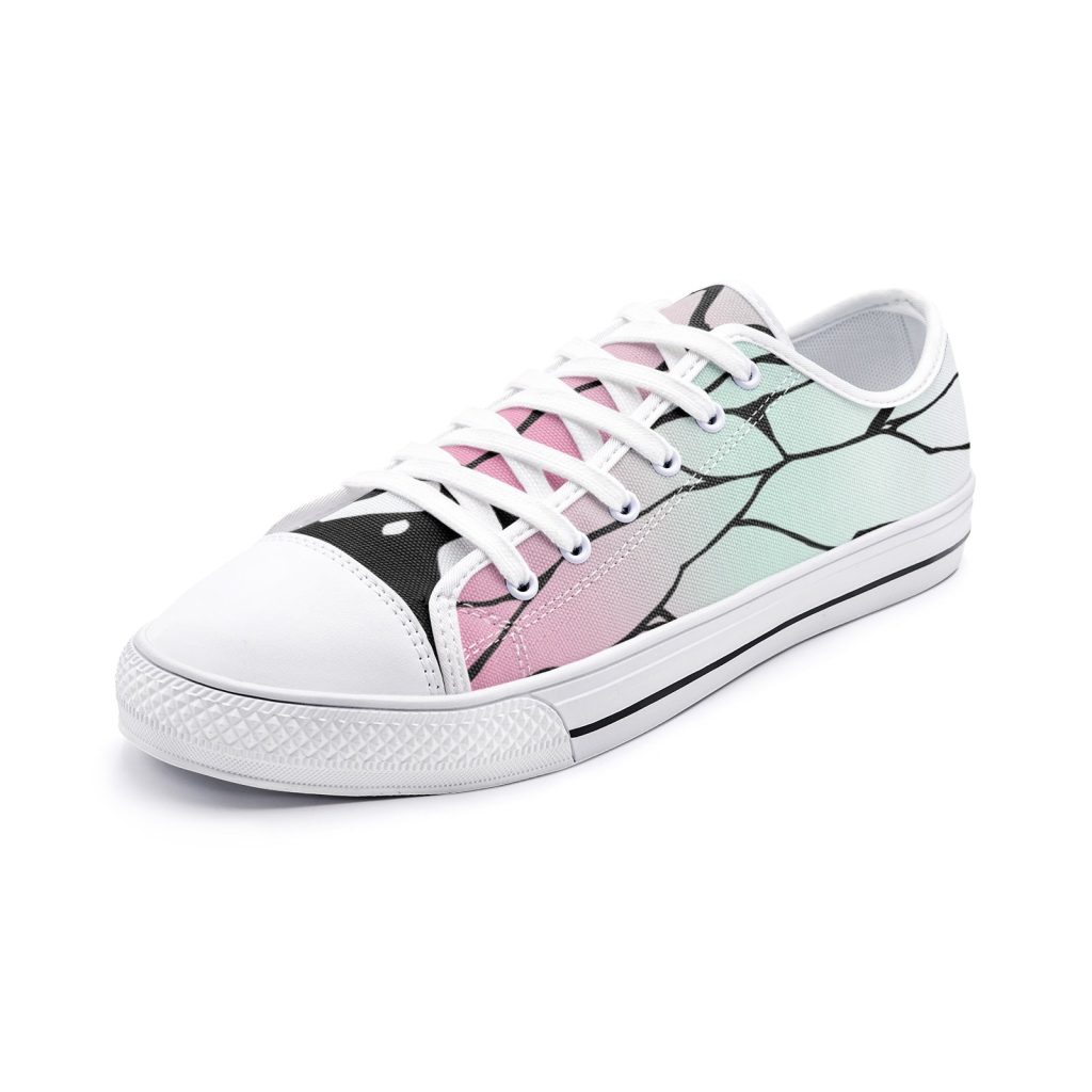 shinobu kocho demon slayer classic low top canvas shoes - Anime Shoes UK Store