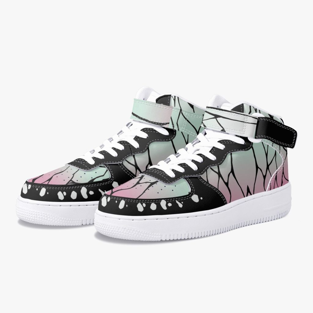 shinobu kocho demon slayer high top kamikaze shoes - Anime Shoes UK Store