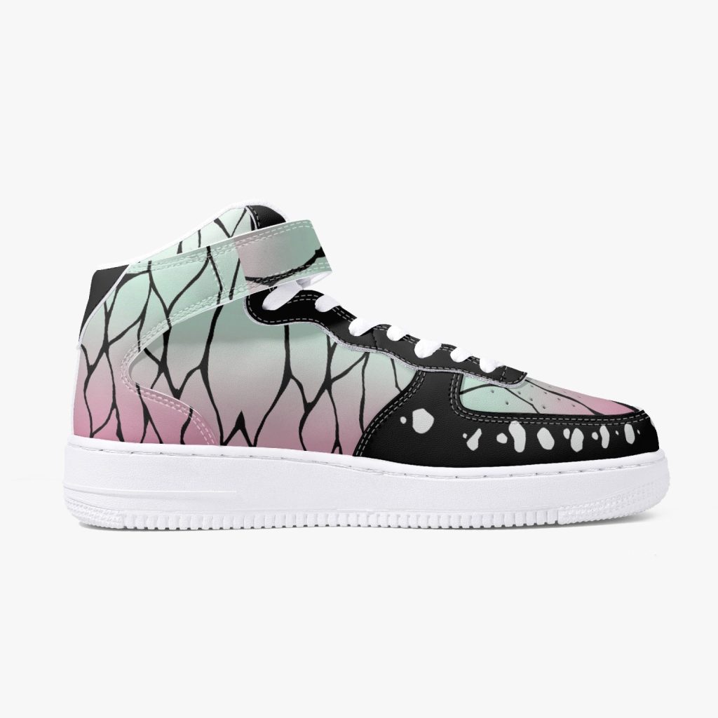 shinobu kocho demon slayer high top kamikaze shoes 3 - Anime Shoes UK Store