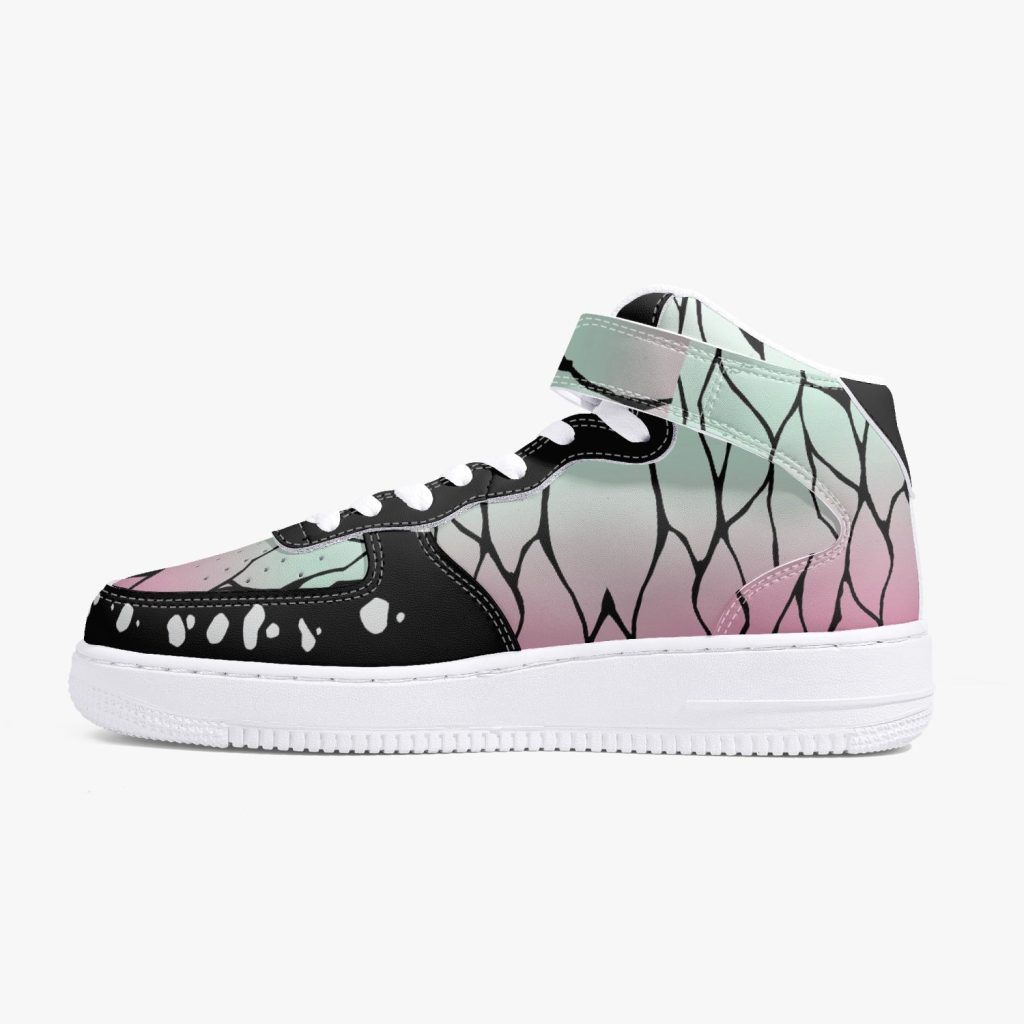 shinobu kocho demon slayer high top kamikaze shoes 4 - Anime Shoes UK Store