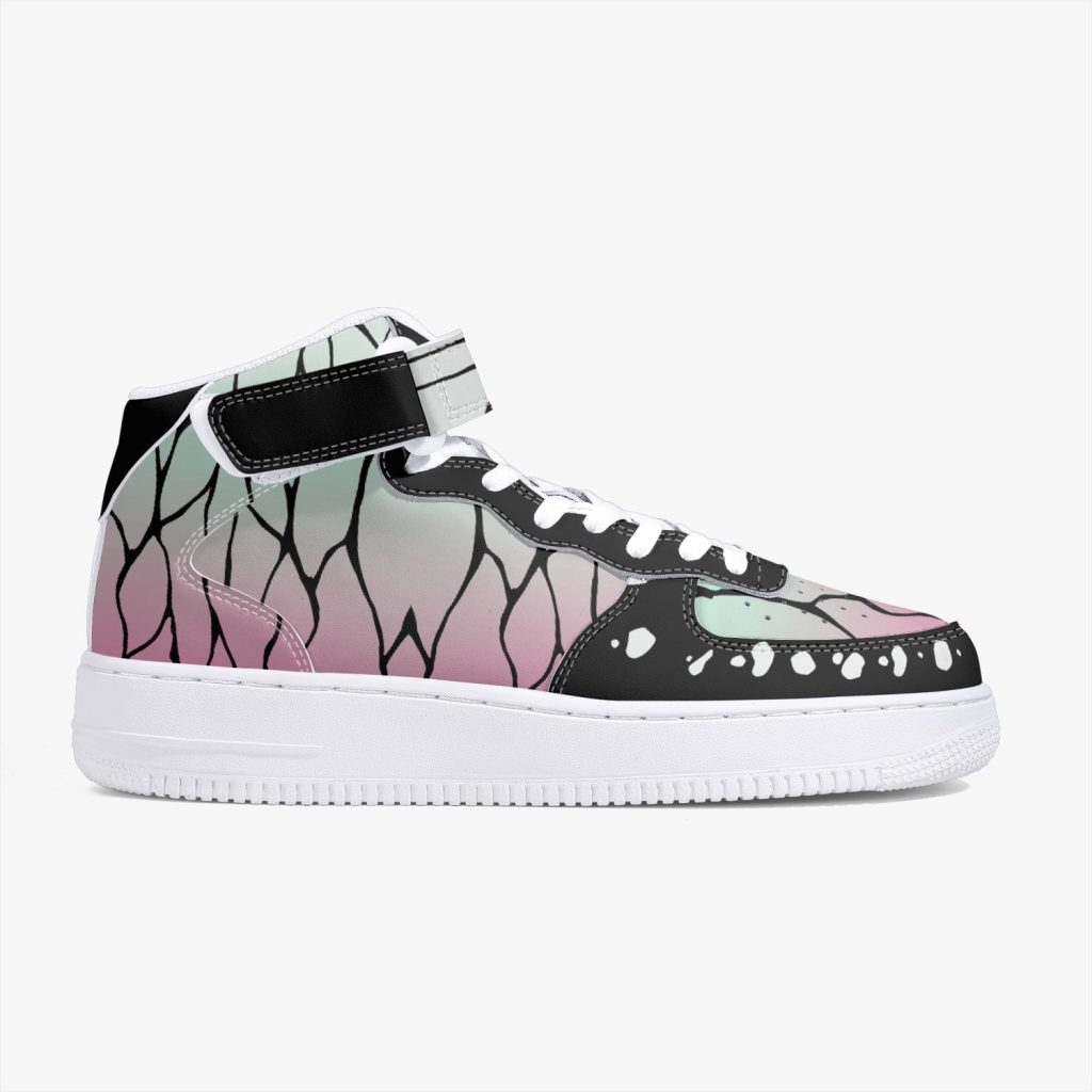 shinobu kocho demon slayer high top kamikaze shoes 5 - Anime Shoes UK Store