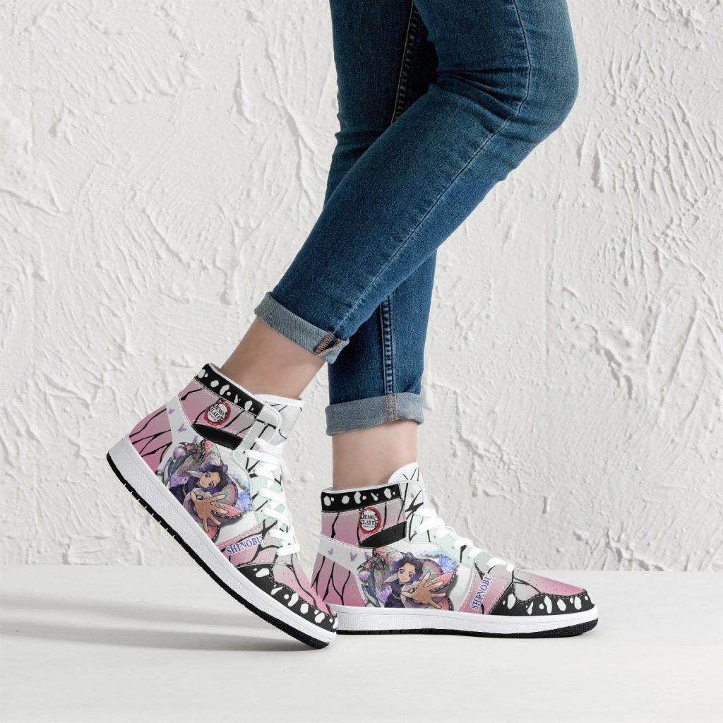 shinobu kocho demon slayer j force shoes 13 - Anime Shoes UK Store