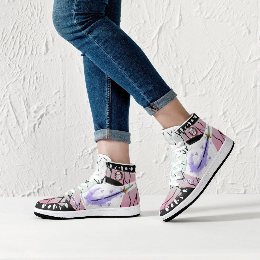 shinobu kocho demon slayer j force shoes 14 - Anime Shoes UK Store