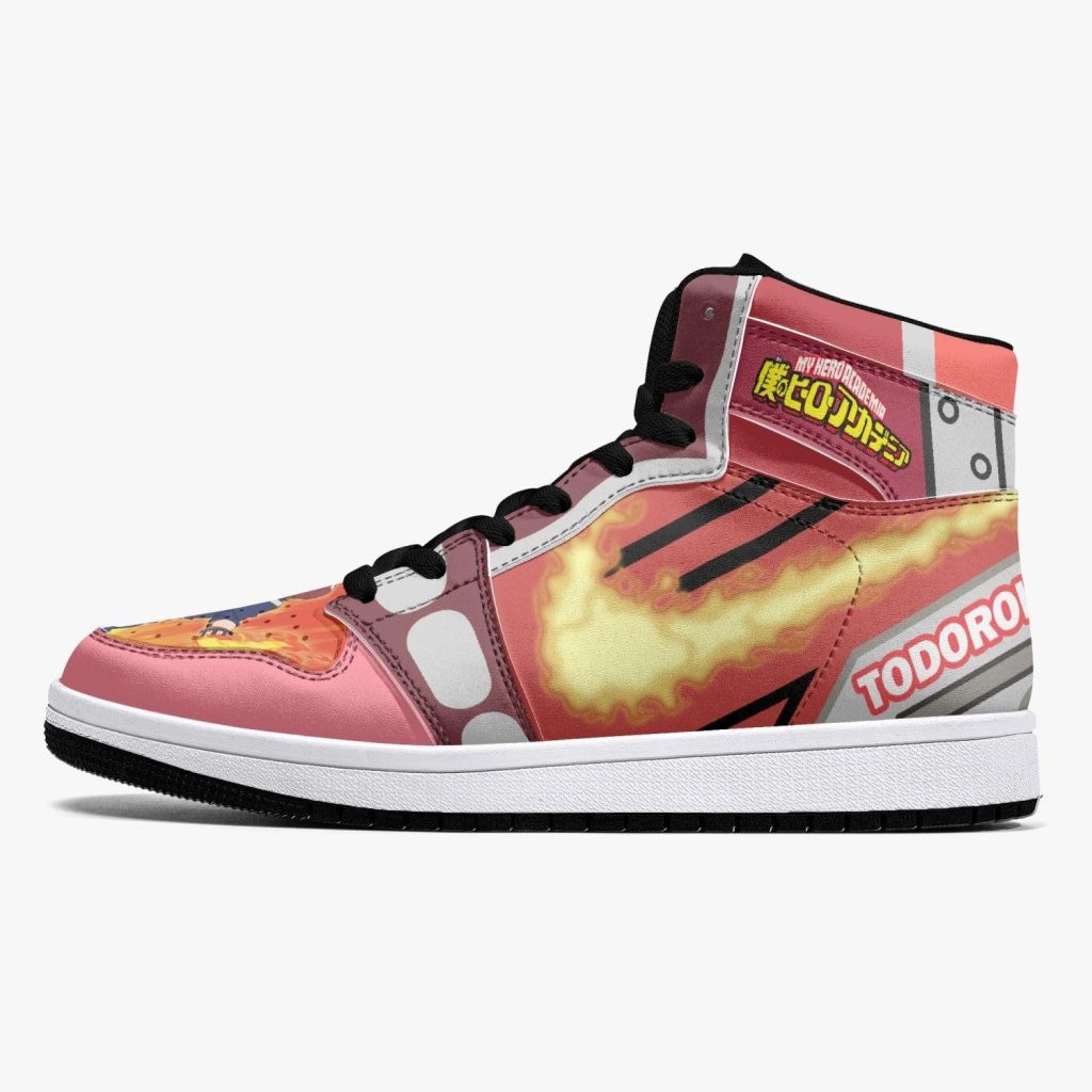 shoto todoroki my hero academia j force shoes 17 - Anime Shoes UK Store