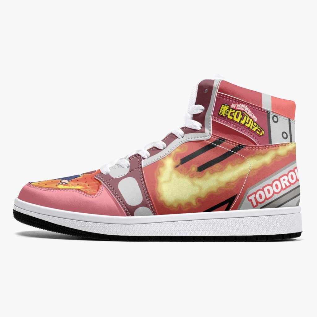 shoto todoroki my hero academia j force shoes 6 - Anime Shoes UK Store