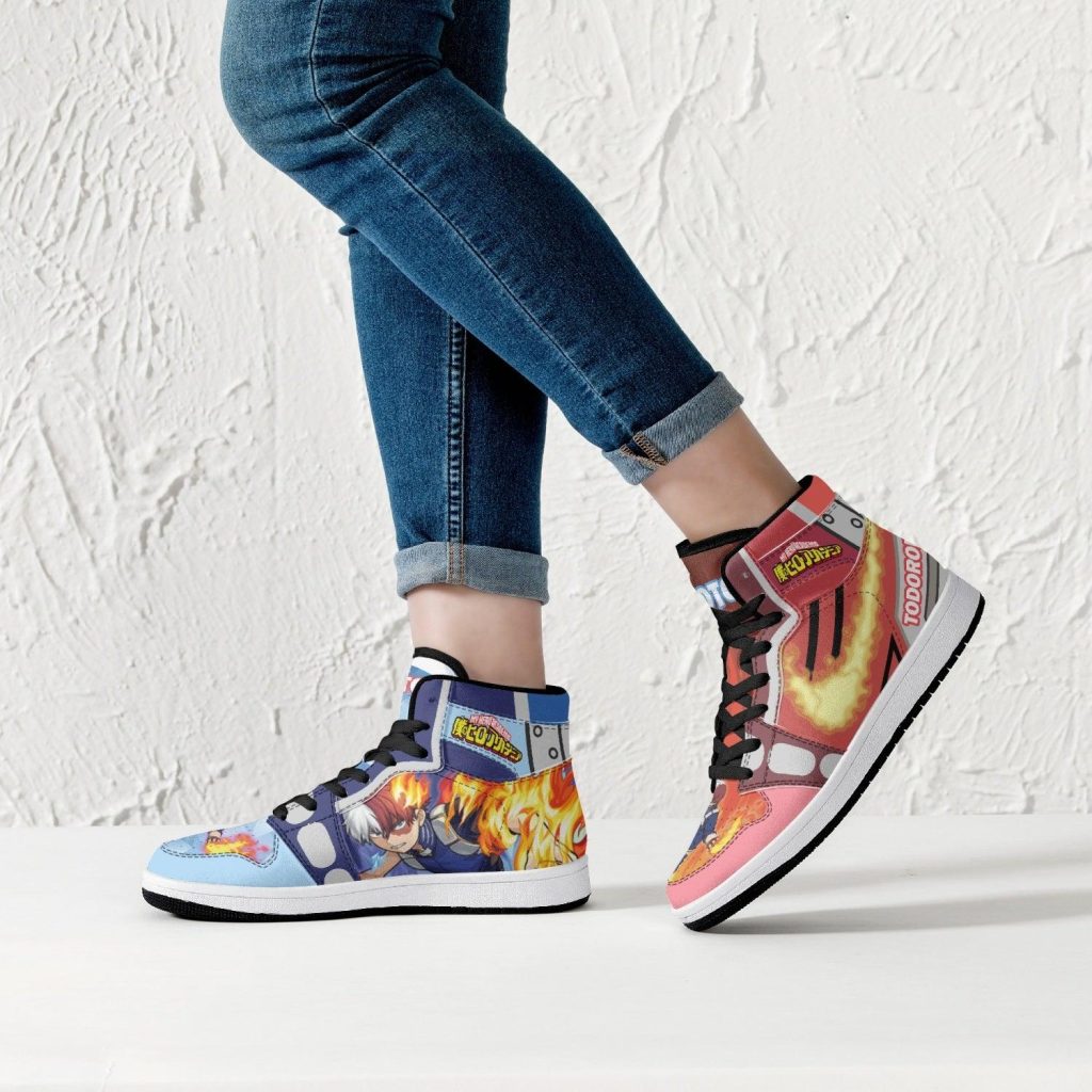 shoto todoroki my hero academia j force shoes 7 - Anime Shoes UK Store