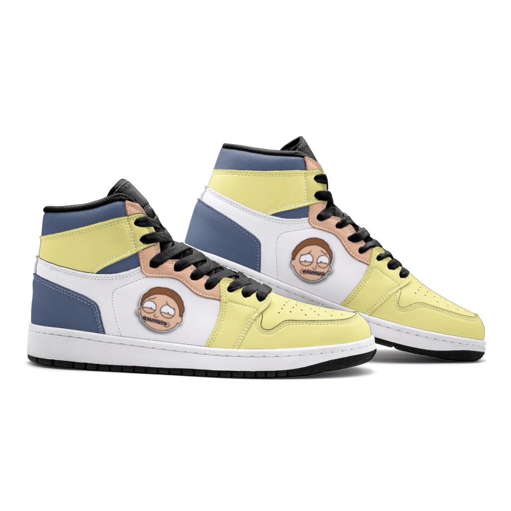 sick morty rick and morty jd1 shoes 2 - Anime Shoes UK Store