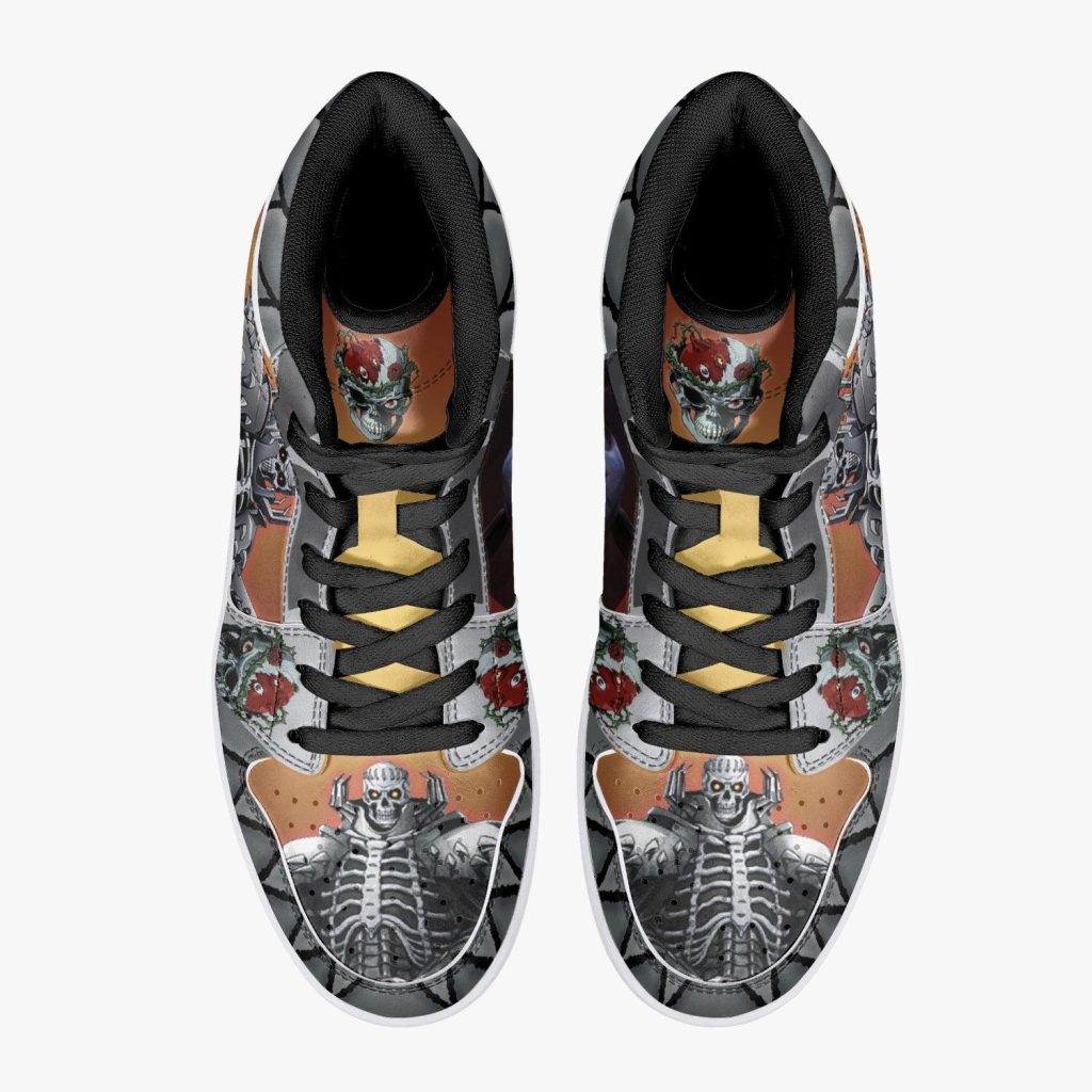 skull knight berserk j force shoes 3 - Anime Shoes UK Store