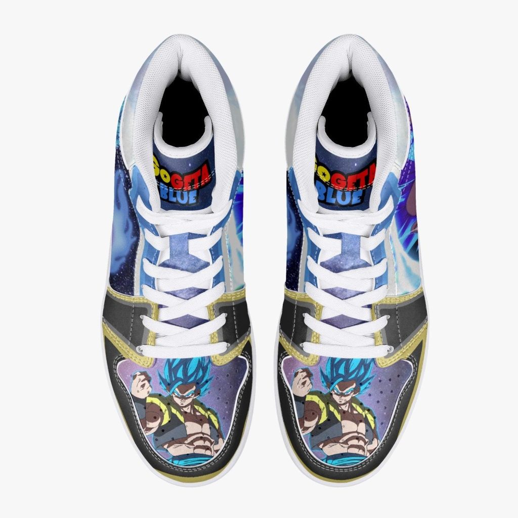 super saiyan blue gogeta dragon ball super broly j force shoes 11 - Anime Shoes UK Store
