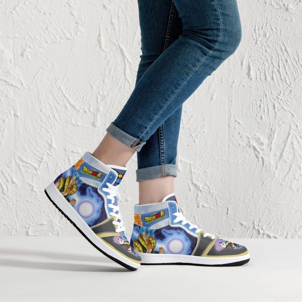 super saiyan blue gogeta dragon ball super broly j force shoes 13 - Anime Shoes UK Store