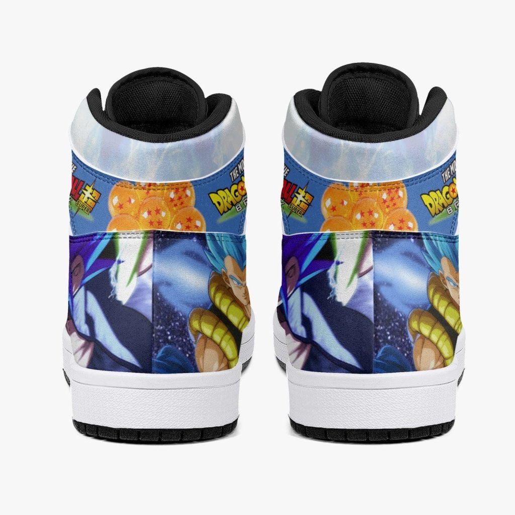 super saiyan blue gogeta dragon ball super broly j force shoes 2 - Anime Shoes UK Store