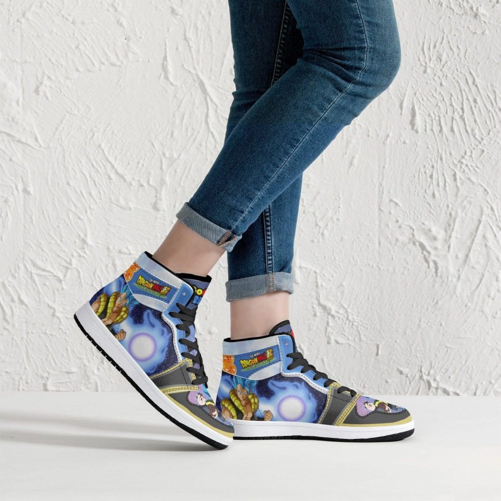 super saiyan blue gogeta dragon ball super broly j force shoes 5 - Anime Shoes UK Store