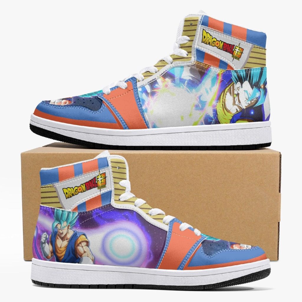 super saiyan blue vegito dragon ball super j force shoes - Anime Shoes UK Store