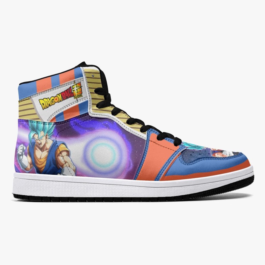 super saiyan blue vegito dragon ball super j force shoes 2 - Anime Shoes UK Store