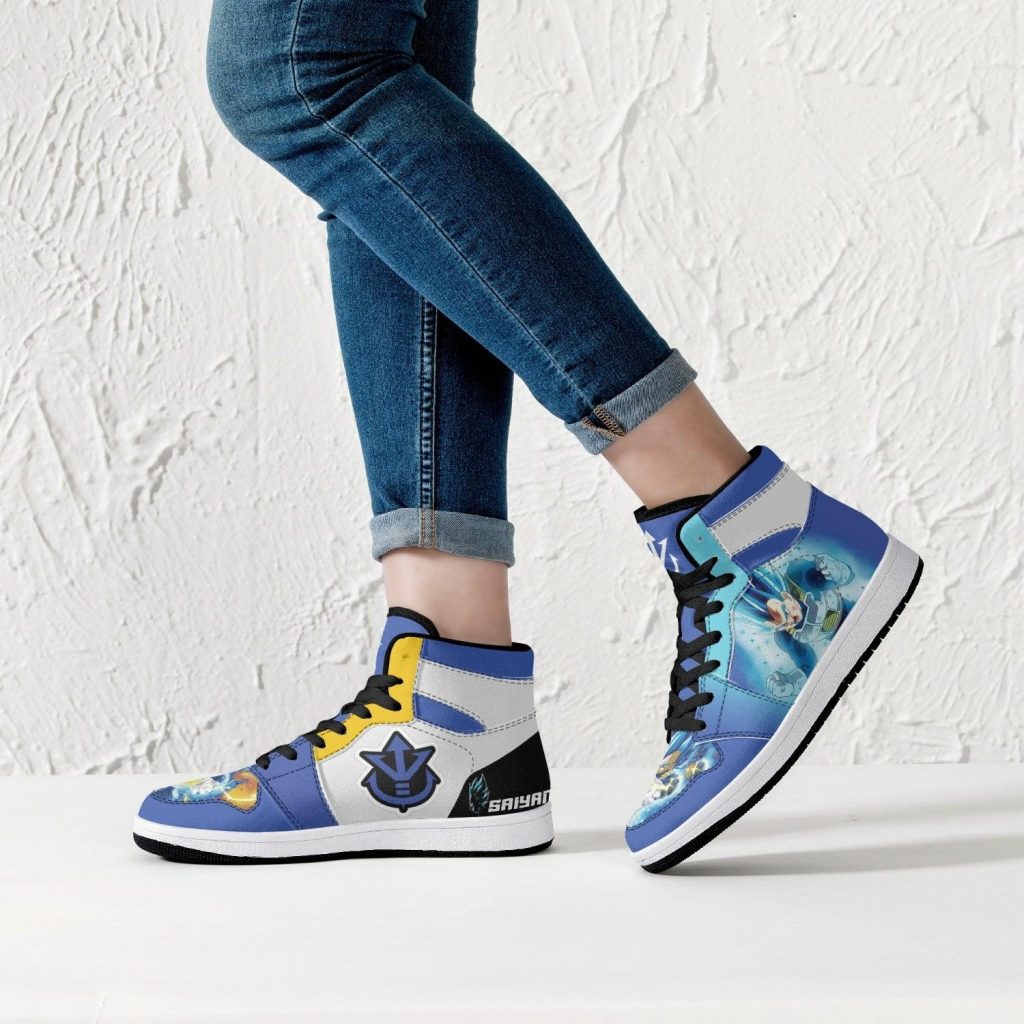 super saiyan vegeta dragon ball z j force shoes 7 - Anime Shoes UK Store