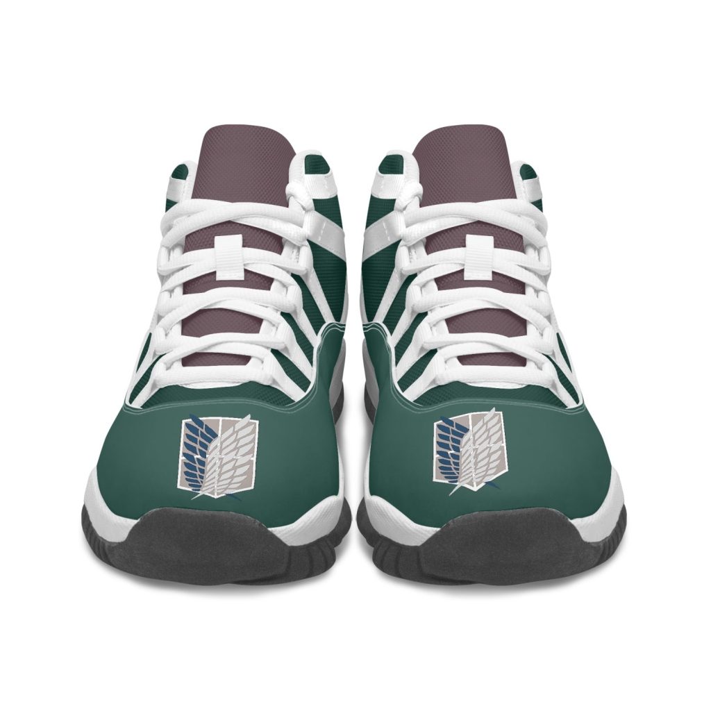 survey corps attack on titan aj11 basketball shoes 24 - Anime Shoes UK Store