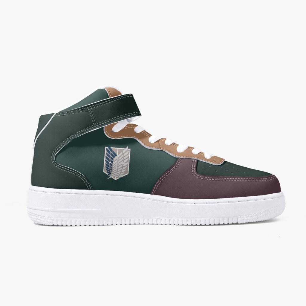 survey corps attack on titan high top kamikaze shoes 3 - Anime Shoes UK Store