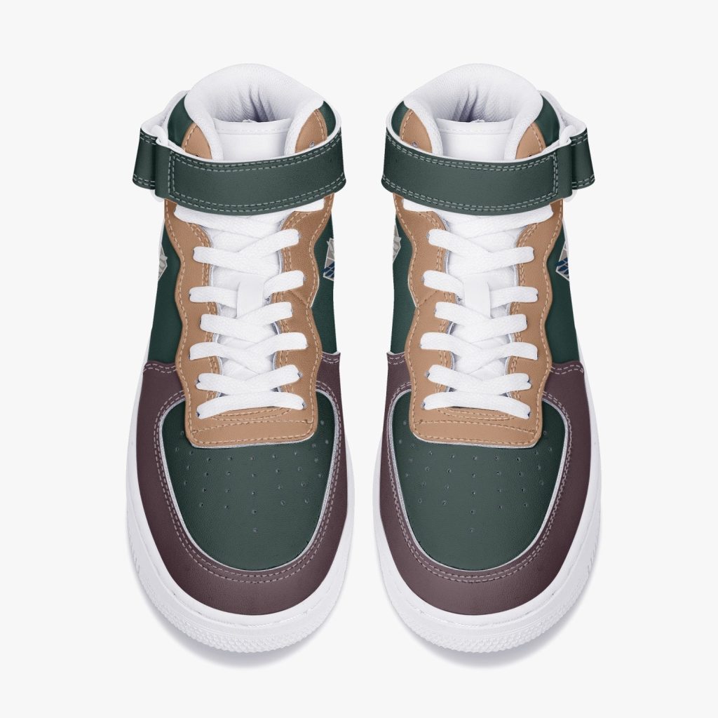 survey corps attack on titan high top kamikaze shoes 7 - Anime Shoes UK Store