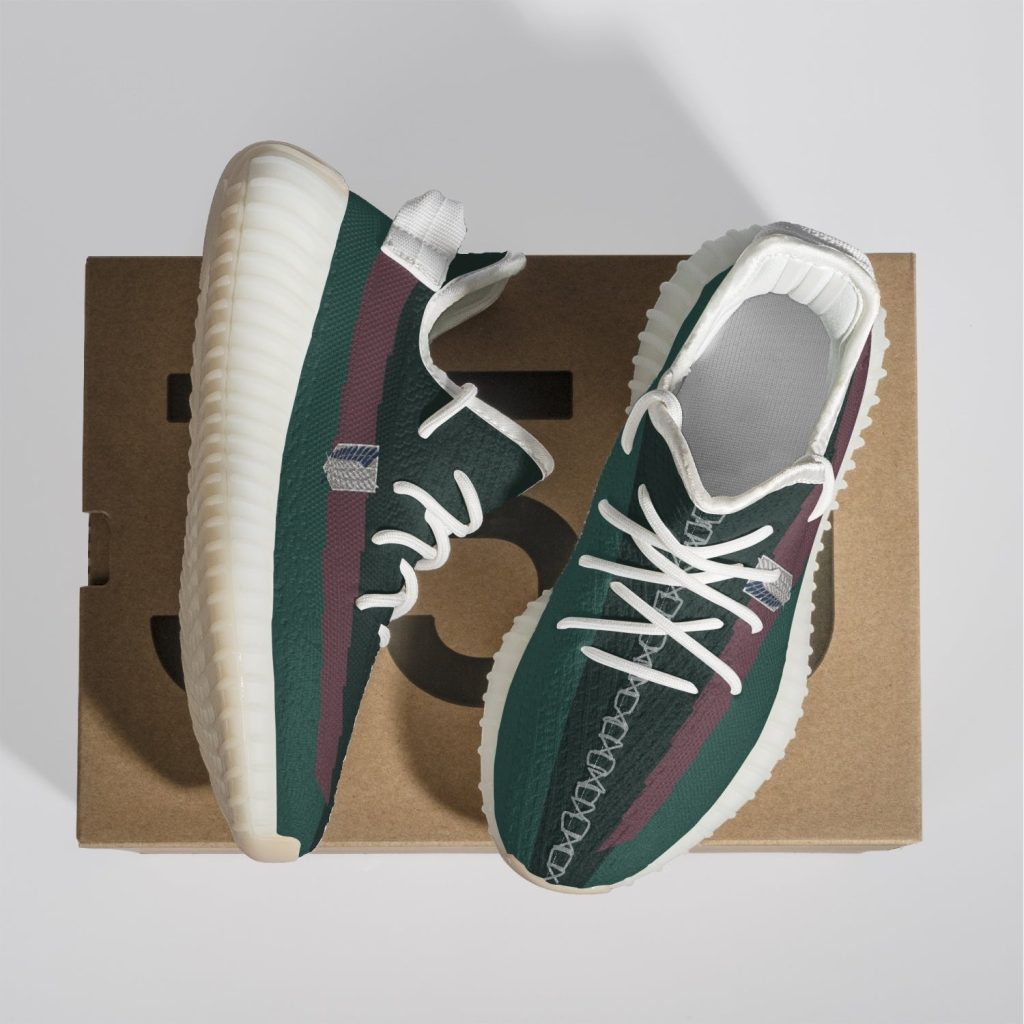 survey corps attack on titan yz shoes 4 - Anime Shoes UK Store
