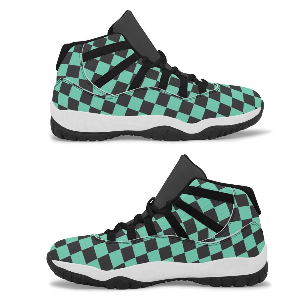 tanjiro kamado demon slayer aj11 basketball shoes - Anime Shoes UK Store