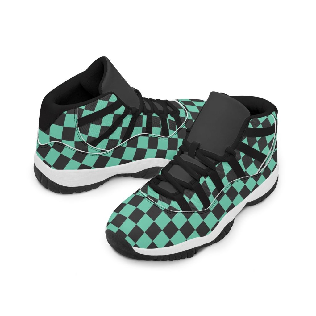 tanjiro kamado demon slayer aj11 basketball shoes 15 - Anime Shoes UK Store