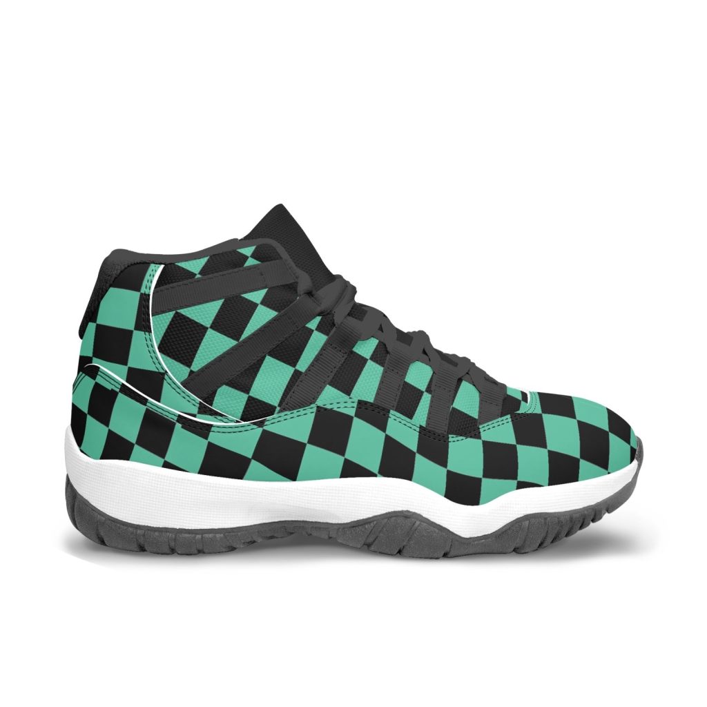 tanjiro kamado demon slayer aj11 basketball shoes 3 - Anime Shoes UK Store