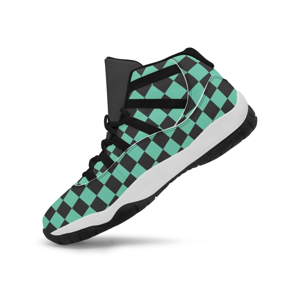 tanjiro kamado demon slayer aj11 basketball shoes 30 - Anime Shoes UK Store