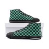 tanjiro kamado demon slayer classic high top canvas shoes 5 - Anime Shoes UK Store
