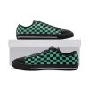 tanjiro kamado demon slayer classic low top canvas shoes 6 - Anime Shoes UK Store