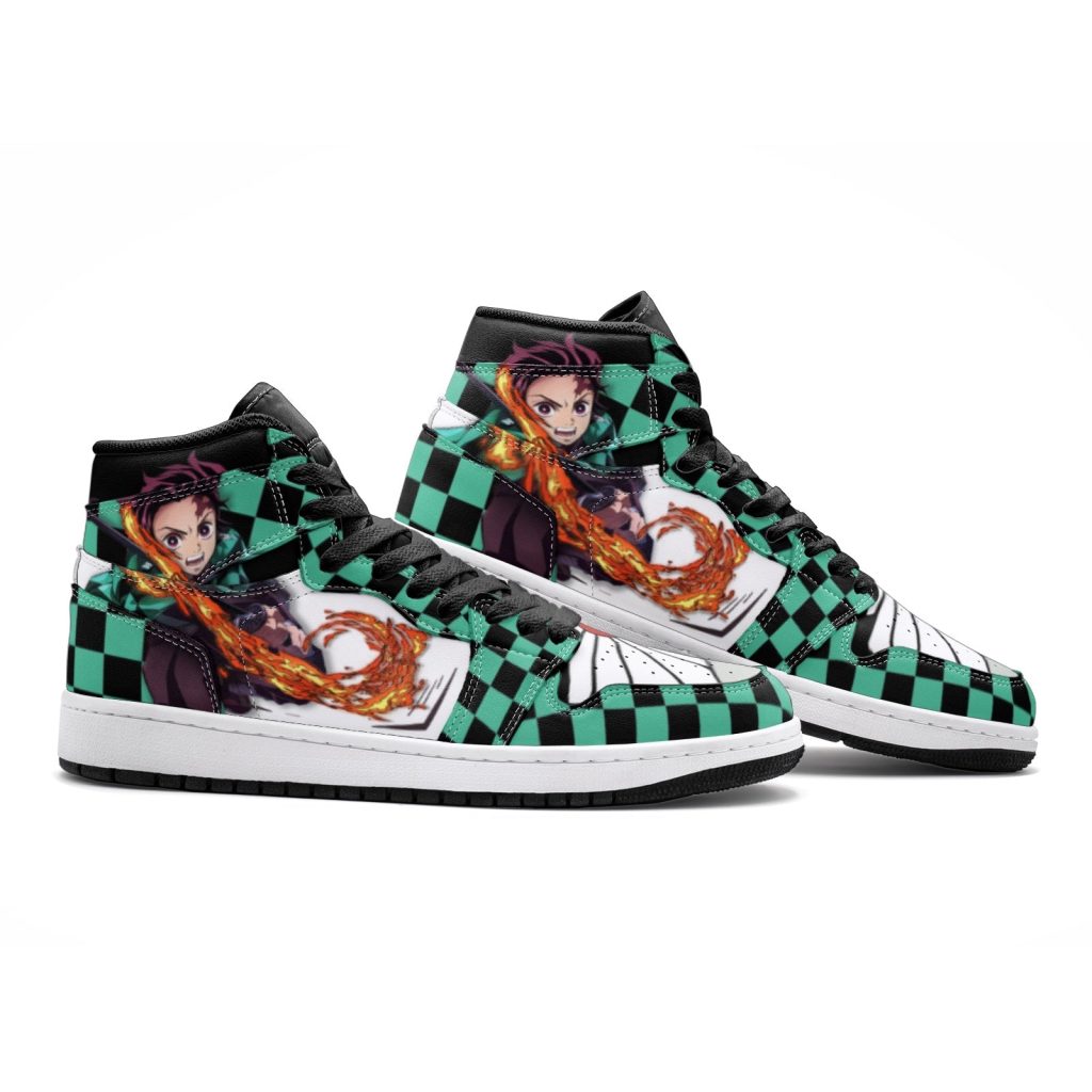 tanjiro kamado demon slayer jd1 shoes 2 0486ed99 5f60 41a2 95e9 1d8e7e9faa79 - Anime Shoes UK Store
