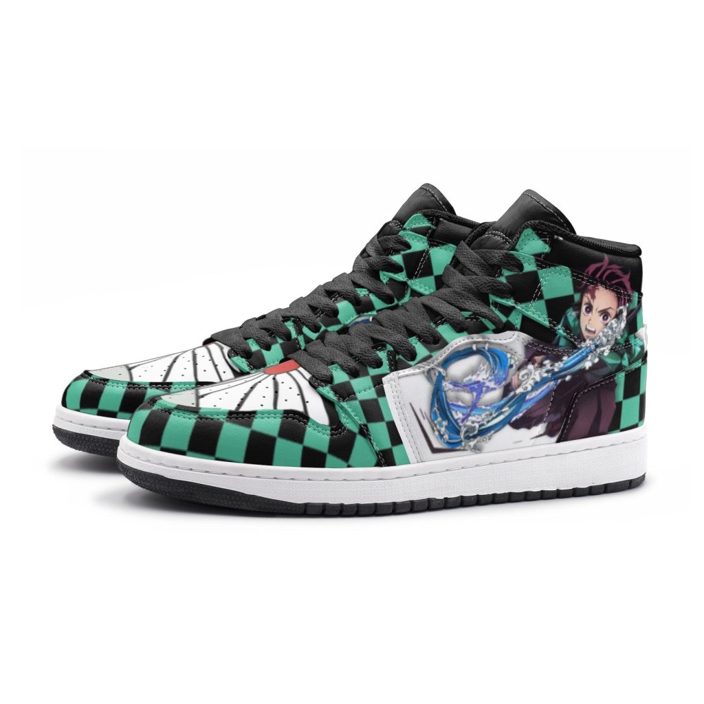 tanjiro kamado demon slayer jd1 shoes 3 9d465525 9b71 4a37 bce7 22ae63d6fddb - Anime Shoes UK Store