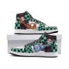 tanjiro kamado demon slayer jd1 shoes d497d389 a365 4ec6 85e5 ac12f2200d21 - Anime Shoes UK Store