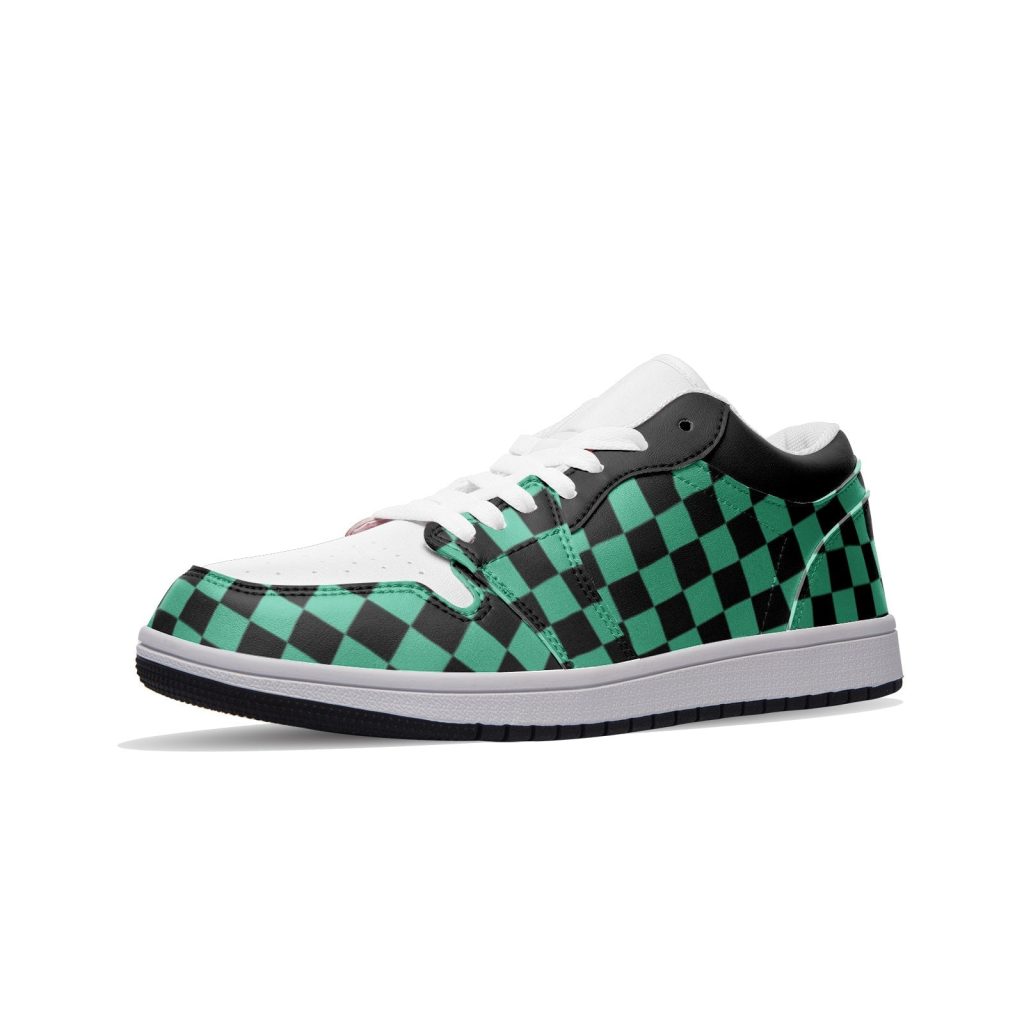 tanjiro kamado demon slayer low top jd1 shoes - Anime Shoes UK Store