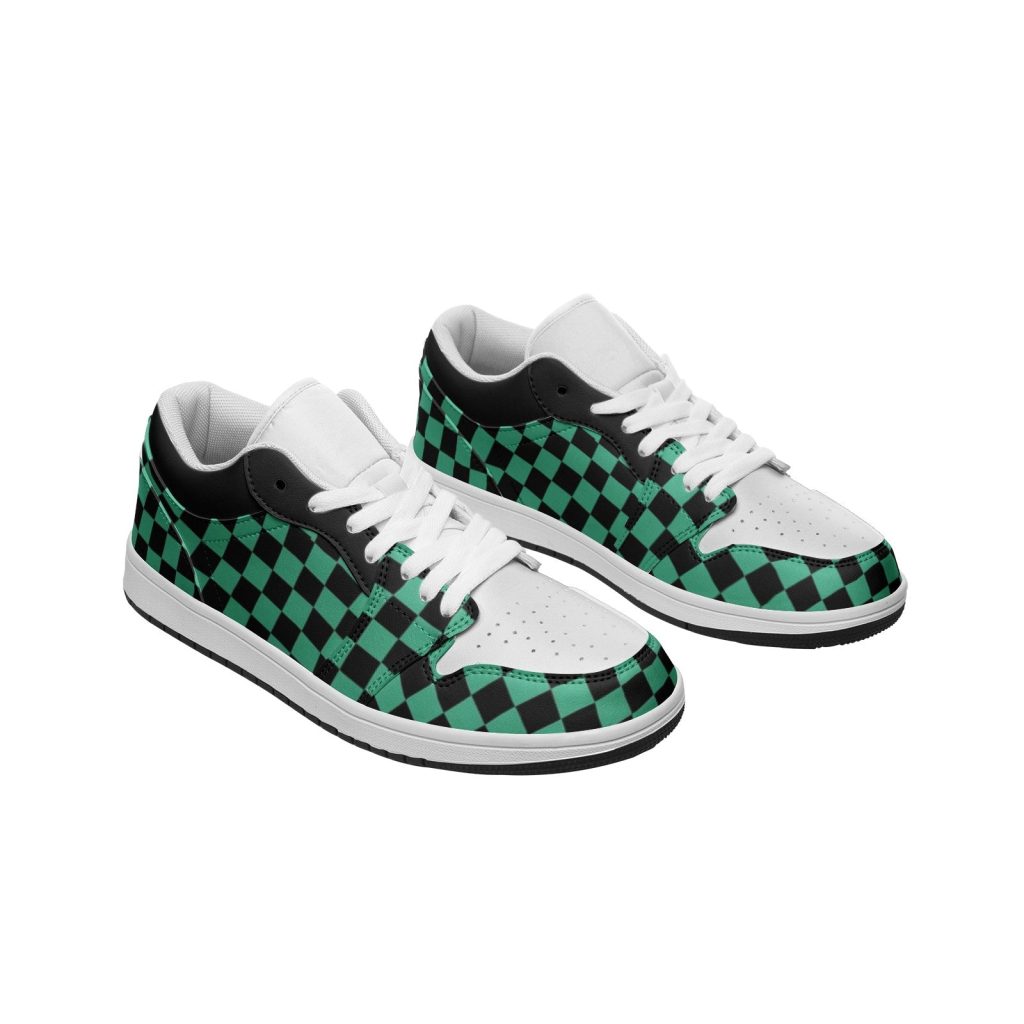 tanjiro kamado demon slayer low top jd1 shoes 2 - Anime Shoes UK Store
