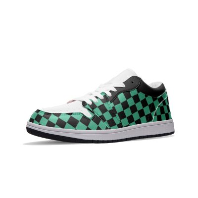 tanjiro kamado demon slayer low top jd1 shoes - Anime Shoes UK Store