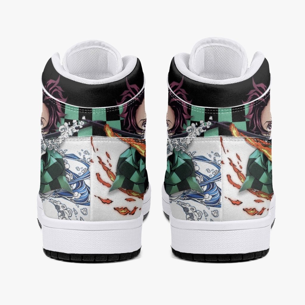 tanjiro kamado water and sun breathing demon slayer j force shoes 12 - Anime Shoes UK Store