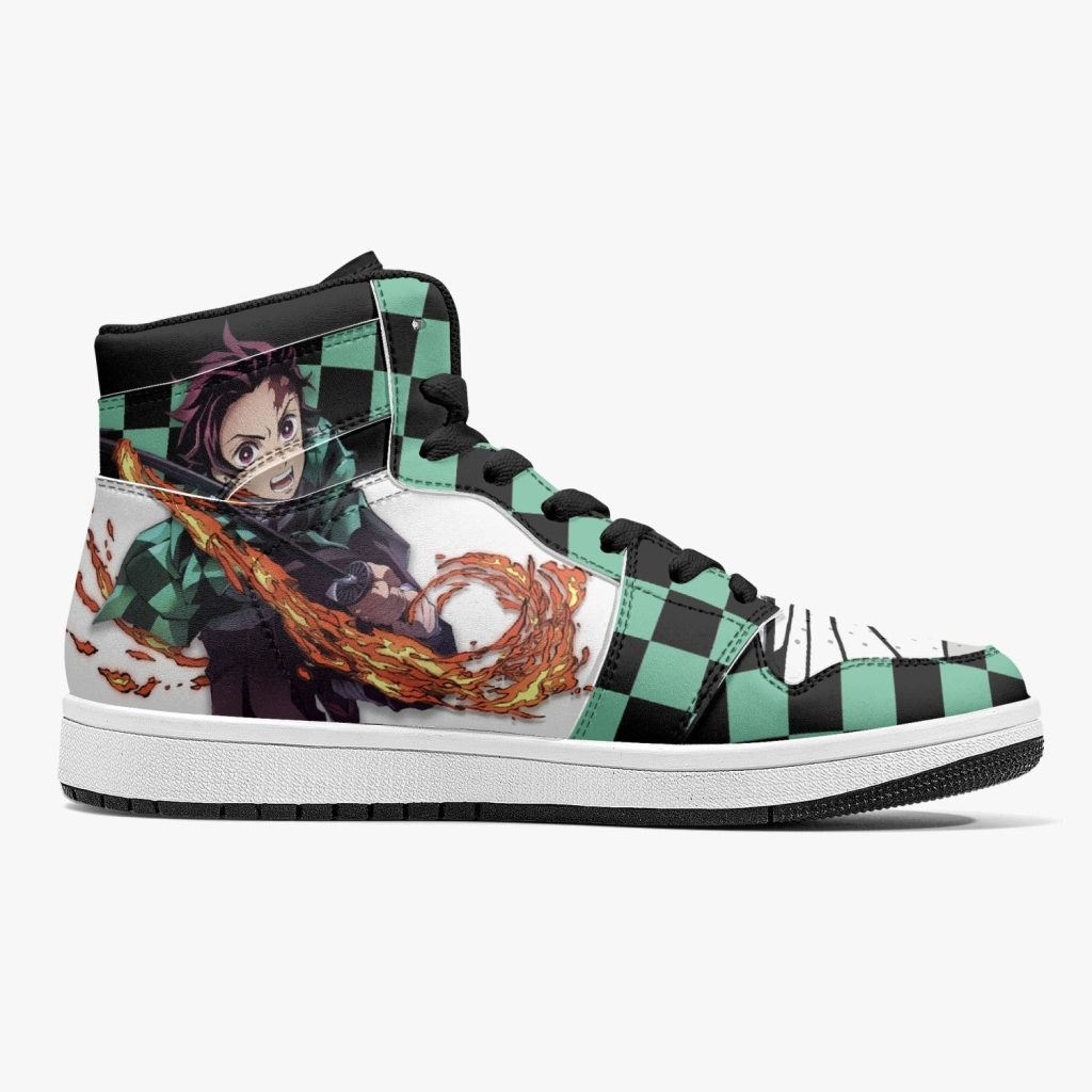 tanjiro kamado water and sun breathing demon slayer j force shoes 17 - Anime Shoes UK Store