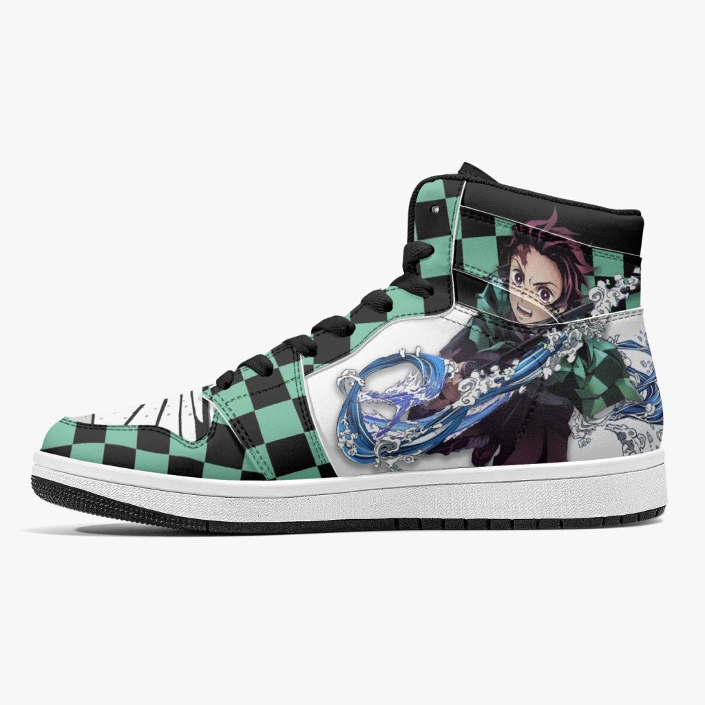 tanjiro kamado water and sun breathing demon slayer j force shoes 18 - Anime Shoes UK Store