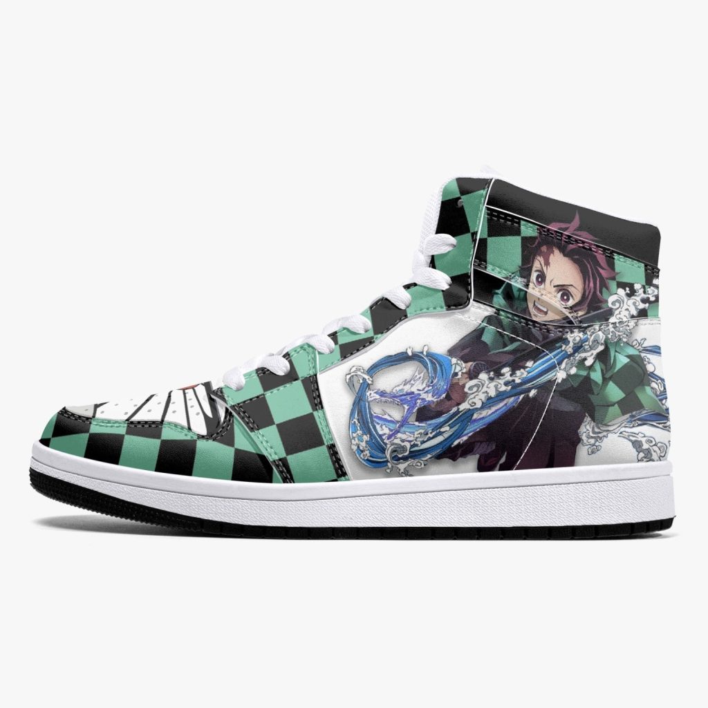 tanjiro kamado water and sun breathing demon slayer j force shoes 7 - Anime Shoes UK Store