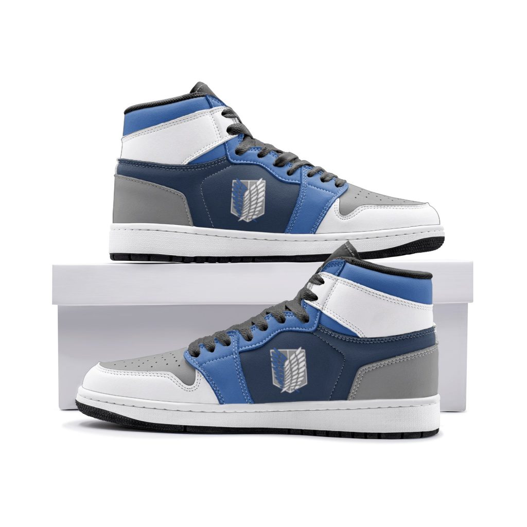 the survey corps attack on titan jd1 shoes - Anime Shoes UK Store