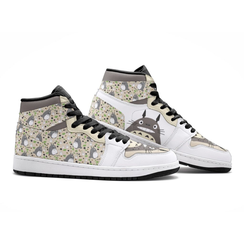 totoro pattern my neighbor totoro jd1 shoes 2 - Anime Shoes UK Store