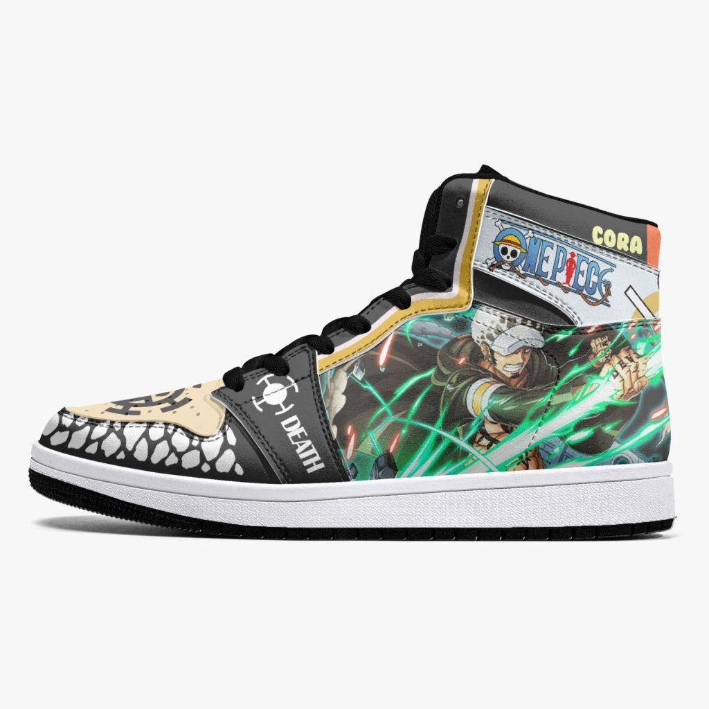 trafalgar d law dressrosa one piece j force shoes 16 - Anime Shoes UK Store