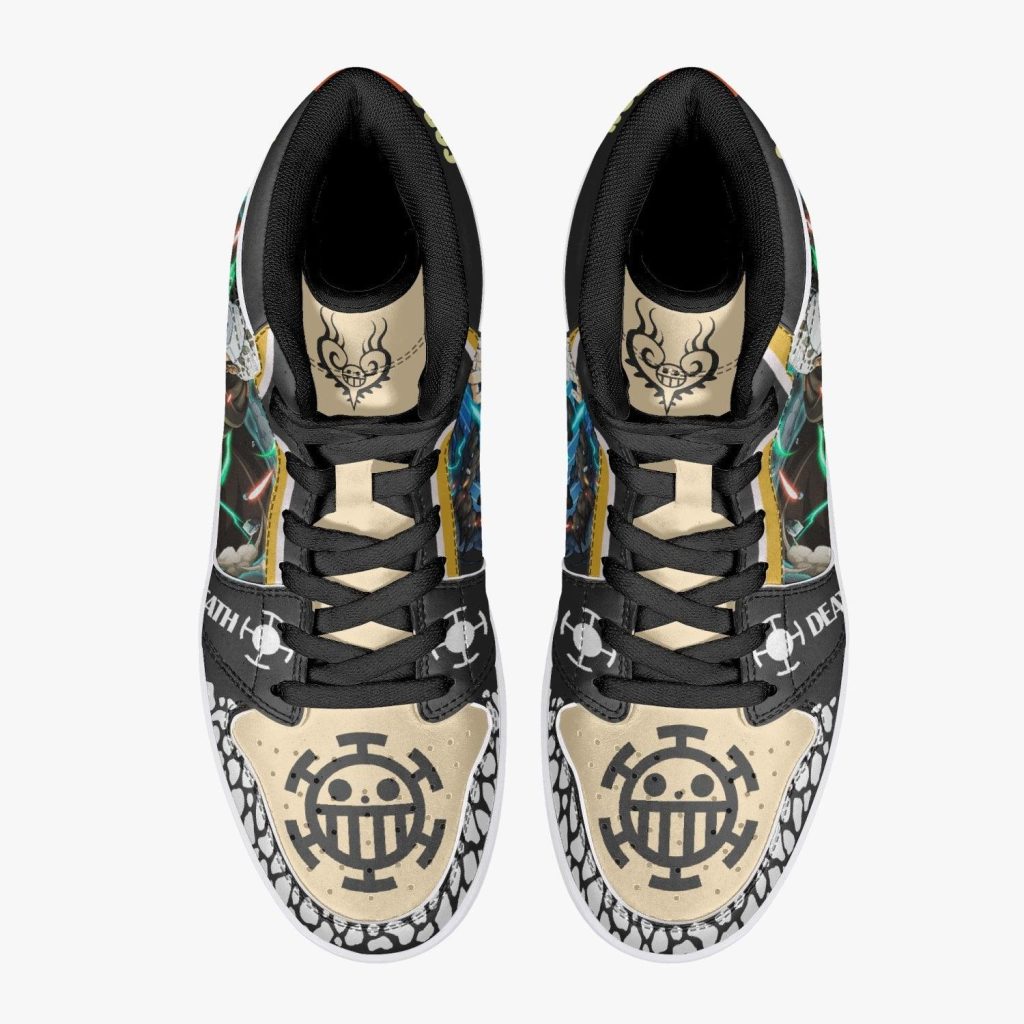 trafalgar d law dressrosa one piece j force shoes 3 - Anime Shoes UK Store