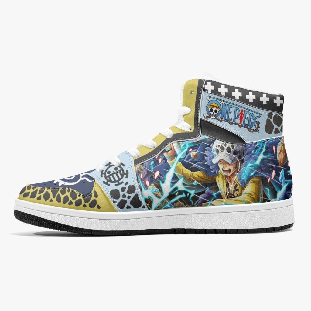 trafalgar d law onigashima one piece j force shoes 10 - Anime Shoes UK Store