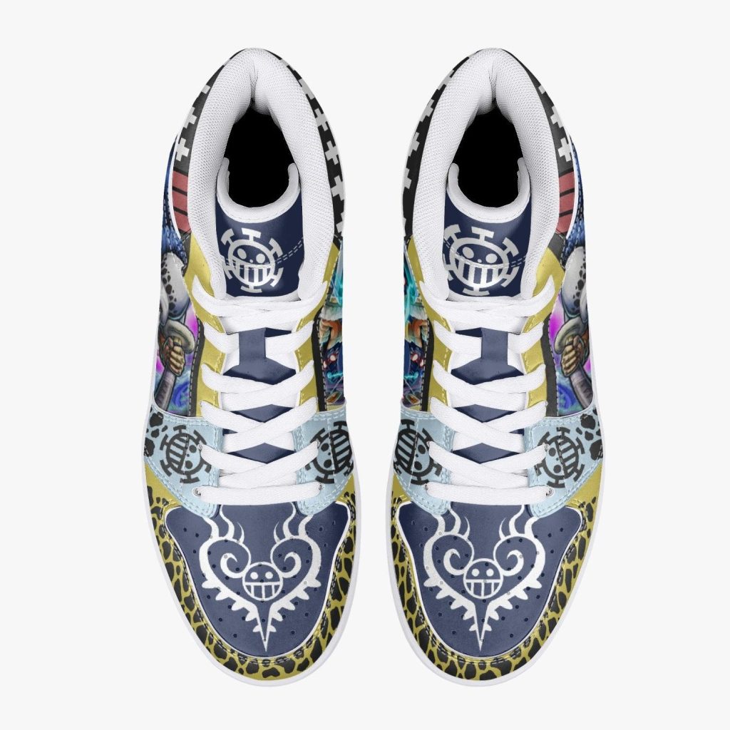 trafalgar d law onigashima one piece j force shoes 11 - Anime Shoes UK Store